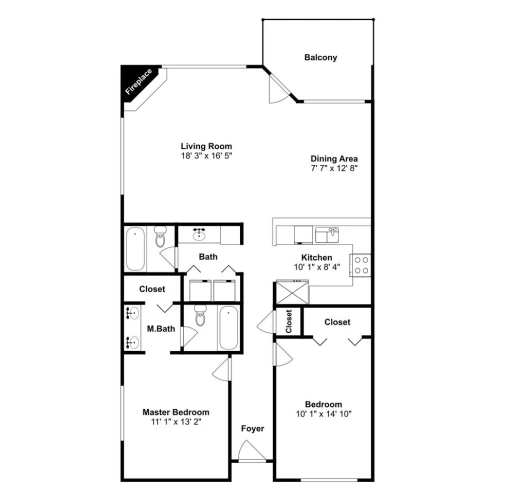 2 Bedrooms Standard room