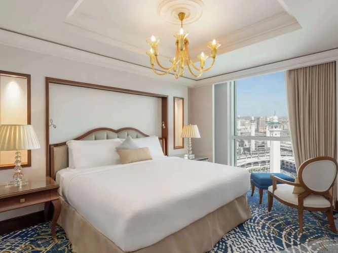2 Bedrooms Royal Suite with partial Kaaba view