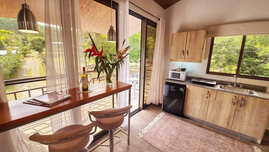 Double Suite with balcony and with mountain view