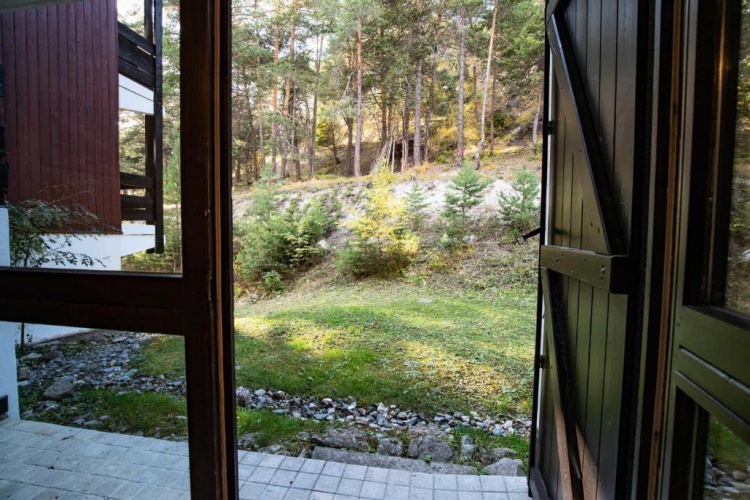 Outside