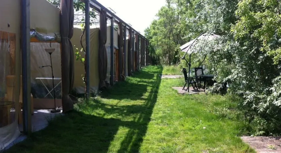 Outside