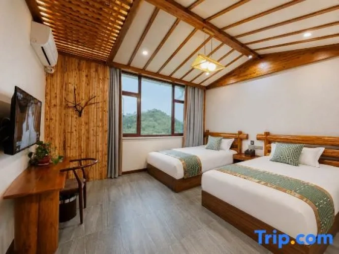 Standard Twin room with mountain view