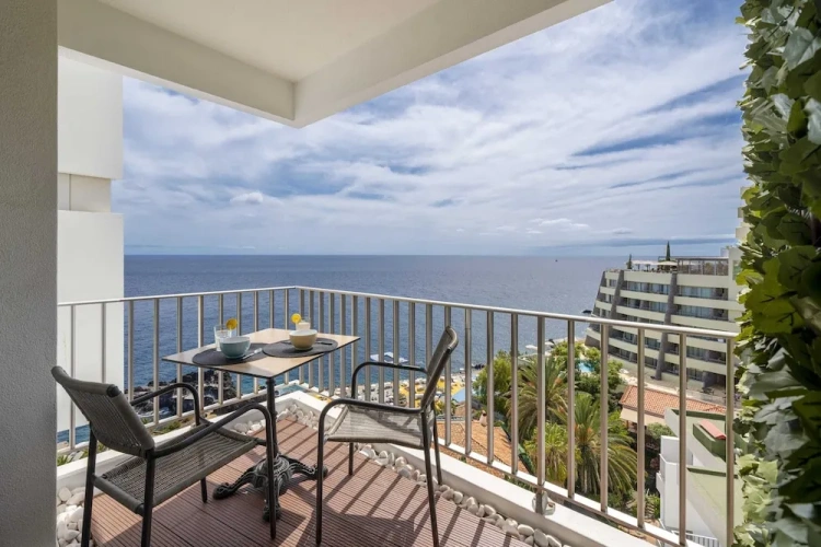 Double Apartment with balcony and with sea view