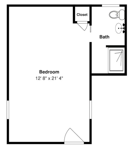 3 Bedrooms Cottage with balcony