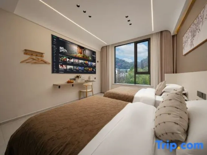 Standard Twin room with mountain view