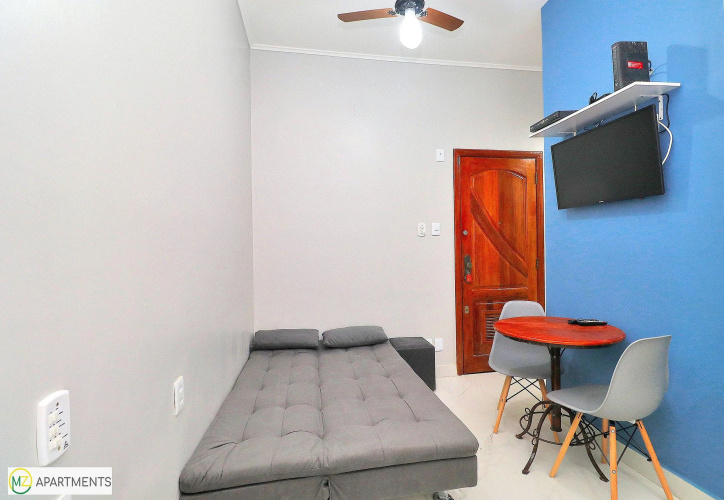 Studio No Coração De Copacabana Para 3 Pessoas
