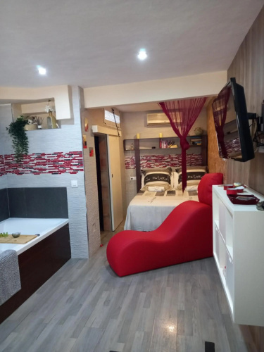 Loft jacuzzi lila Casa Ermita San Antonio