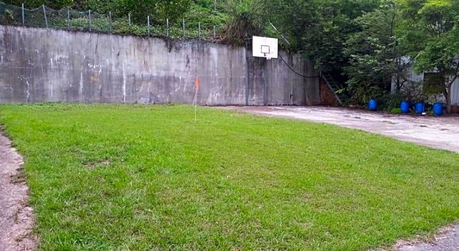 Outside