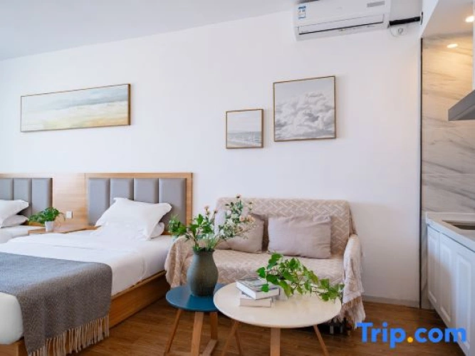 Standard Twin room with balcony and with sea view