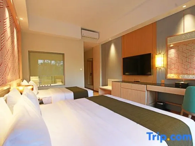 Deluxe room with pool view