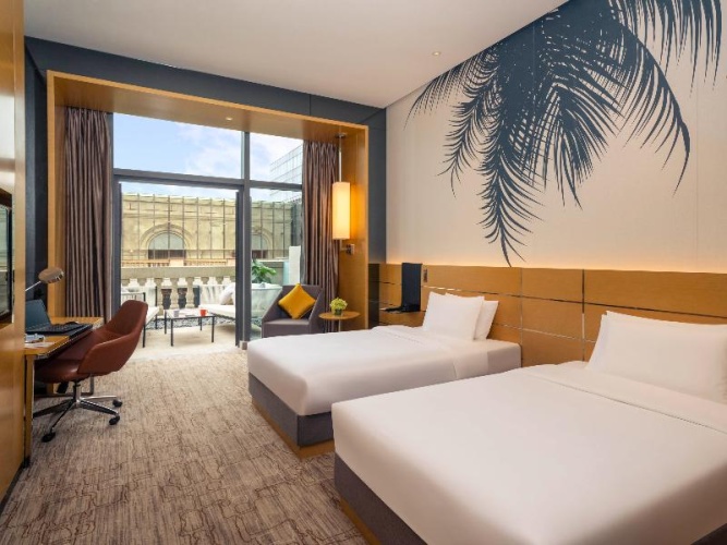 Deluxe Twin room with balcony