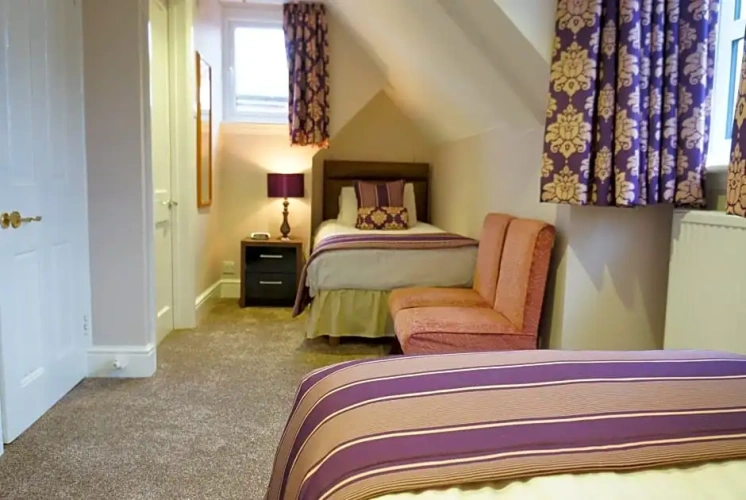 Standard Twin room with view