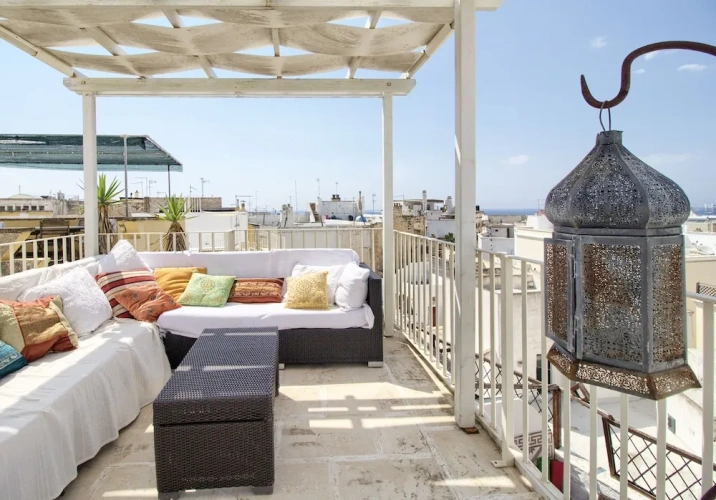 Luxury Penthouse room with sea view