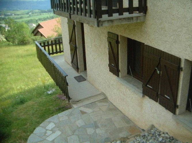 Outside