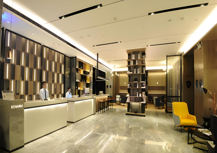 Echarm Hotel Nanning Jiangbin Park River view
