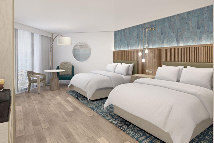 Standard Quadruple room with ocean view