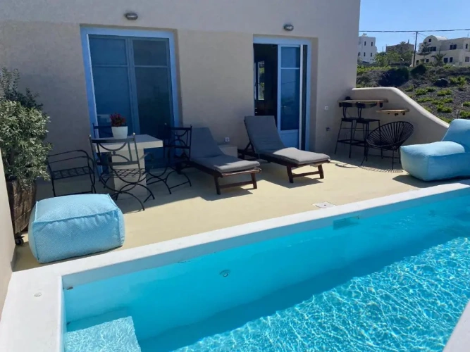 2 Bedrooms Attic Villa with sunset view