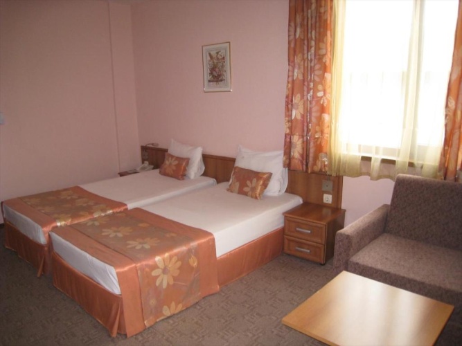 Standard Twin room with balcony and with view