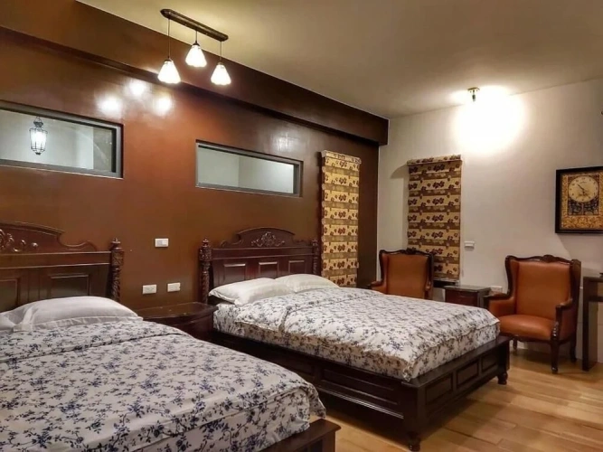Comfort Quadruple room with balcony and with mountain view