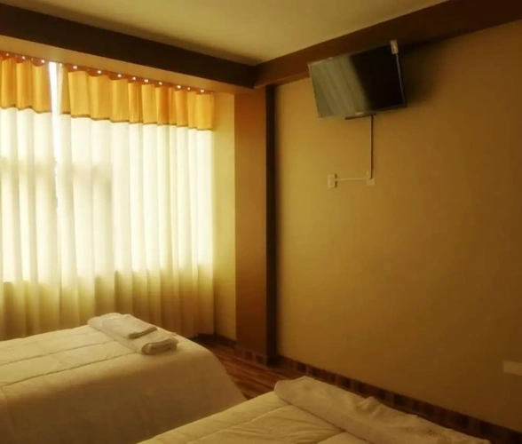 1 Bedroom Standard Twin room with city view
