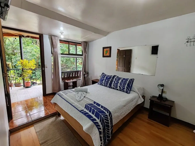 Standard Family room with balcony and with garden view