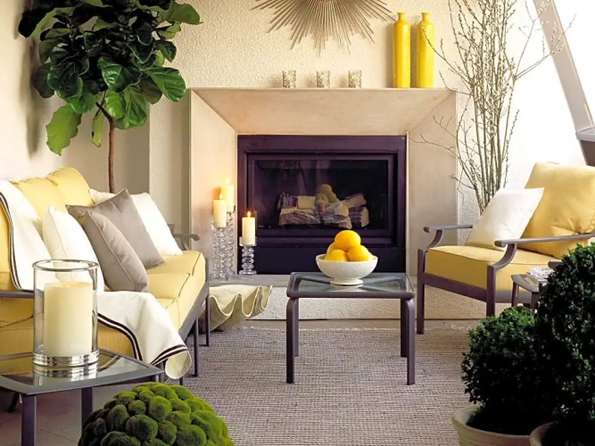 Presidential Double Suite with balcony and with land view — Twin Beds, Balcony