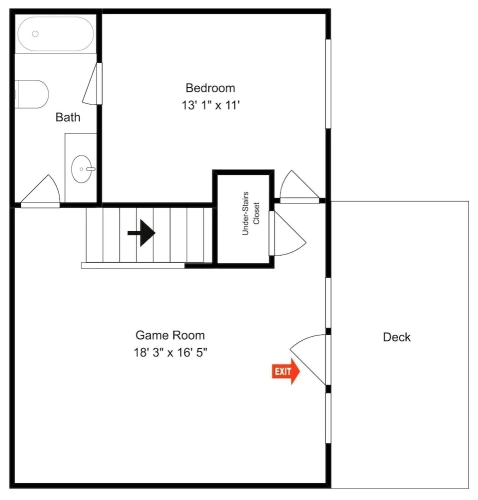 2 Bedrooms Studio