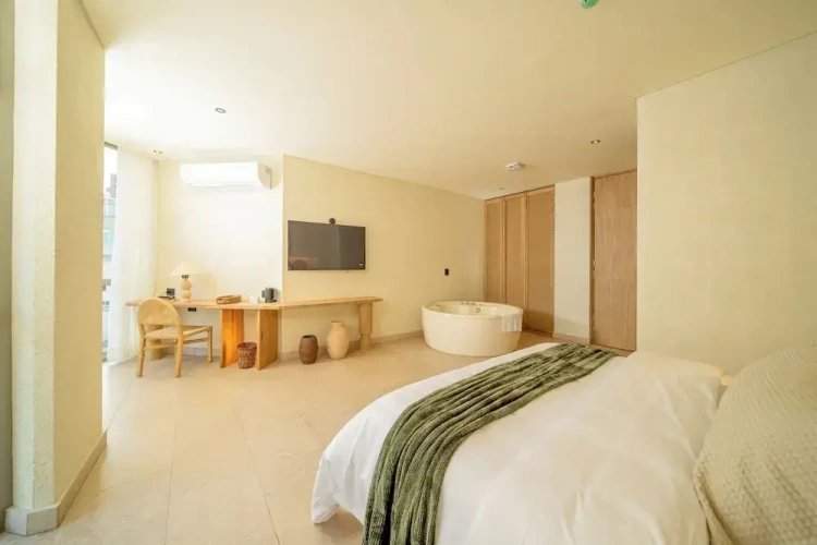Deluxe Double room with city view