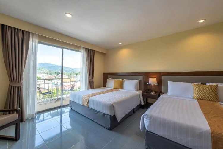 Deluxe Twin room with mountain view