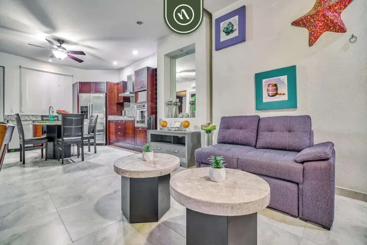 Studio in Romantic Zone - Rooftop Pool - King Bed