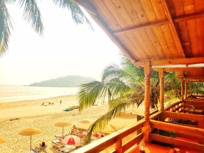 Deluxe Double room with balcony and with sea view