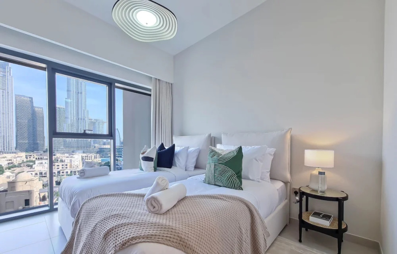 Manzil - 2BR | Downtown | Full Burj Khalifa view