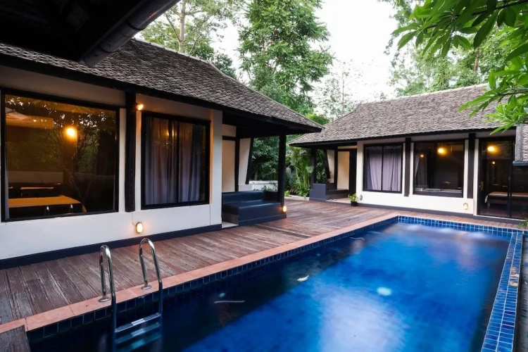 Family Villa with view