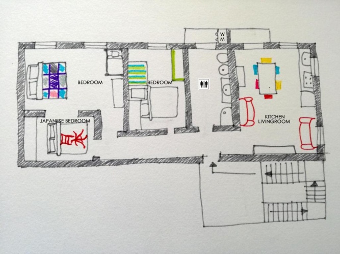 3 Bedrooms Double Apartment