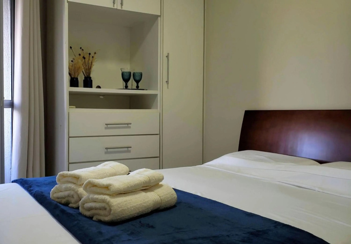 Apartamento aconchegante próximo ao parque da cidade