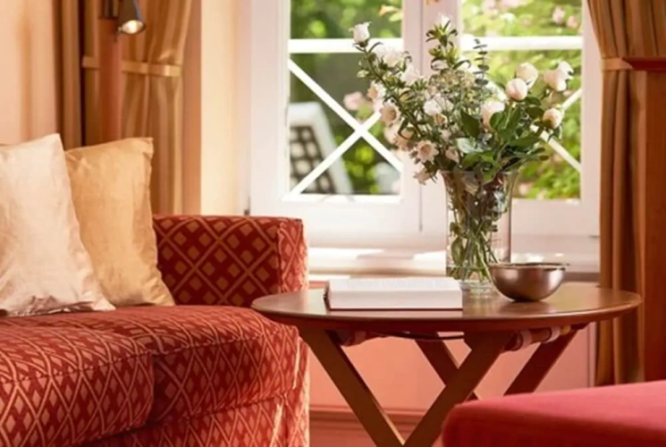 Comfort room with balcony