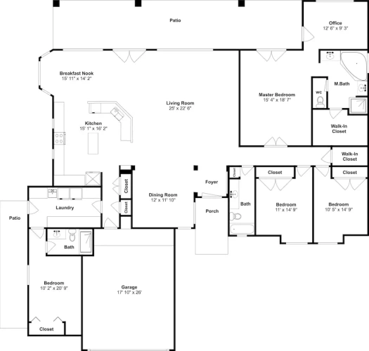4 Bedrooms Cottage