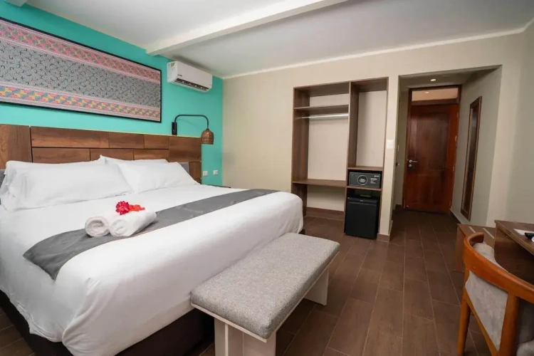 Superior Double room with balcony and with pool view
