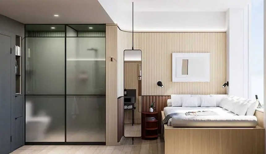 Standard Double room with city view