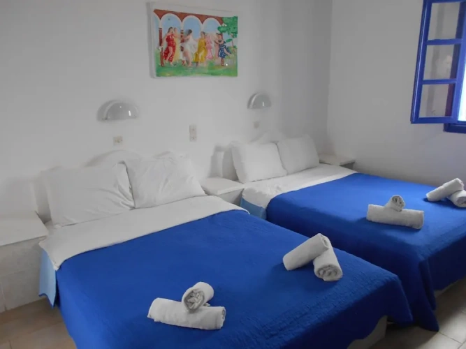 Superior Quadruple room with balcony and with sea view
