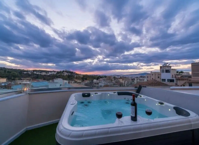 Junior Suite with balcony and with city view