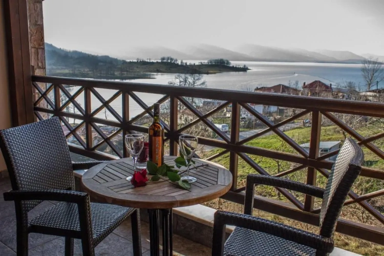 Standard Triple room with balcony and with view