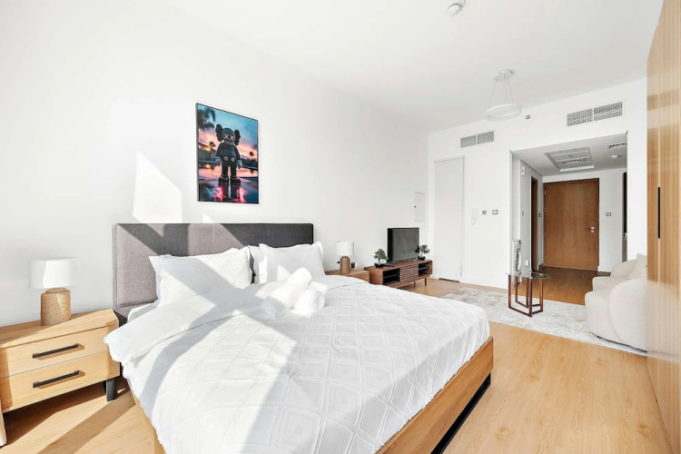 Perfect Studio in JVC With Pool and gym