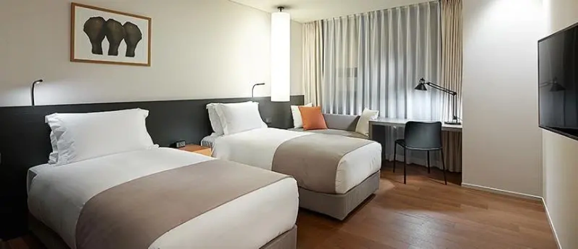 Standard Twin room with ocean view
