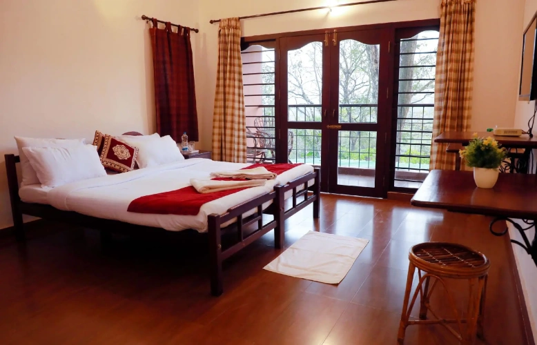 Deluxe Double room with balcony and with view