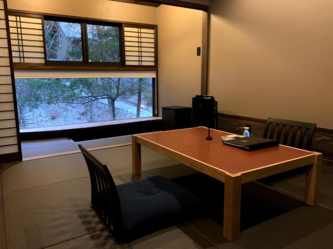 Standard Twin room with garden view