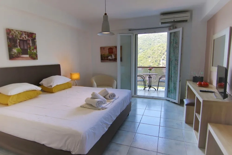 Standard Double room with balcony and with sea view