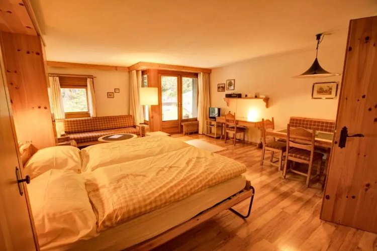 Chesa Munteratsch 1-Zimmerwohnung 106 Typ B