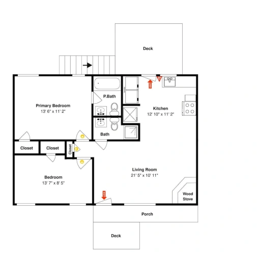 2 Bedrooms Standard room