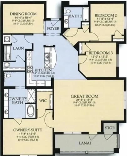 3 Bedrooms Standard room